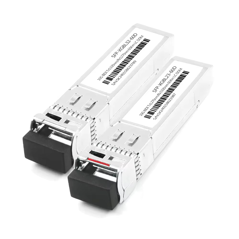 10G SFP+ BIDI 60km 1270nm1330nm LC Connector 10G SFP BIDI Module