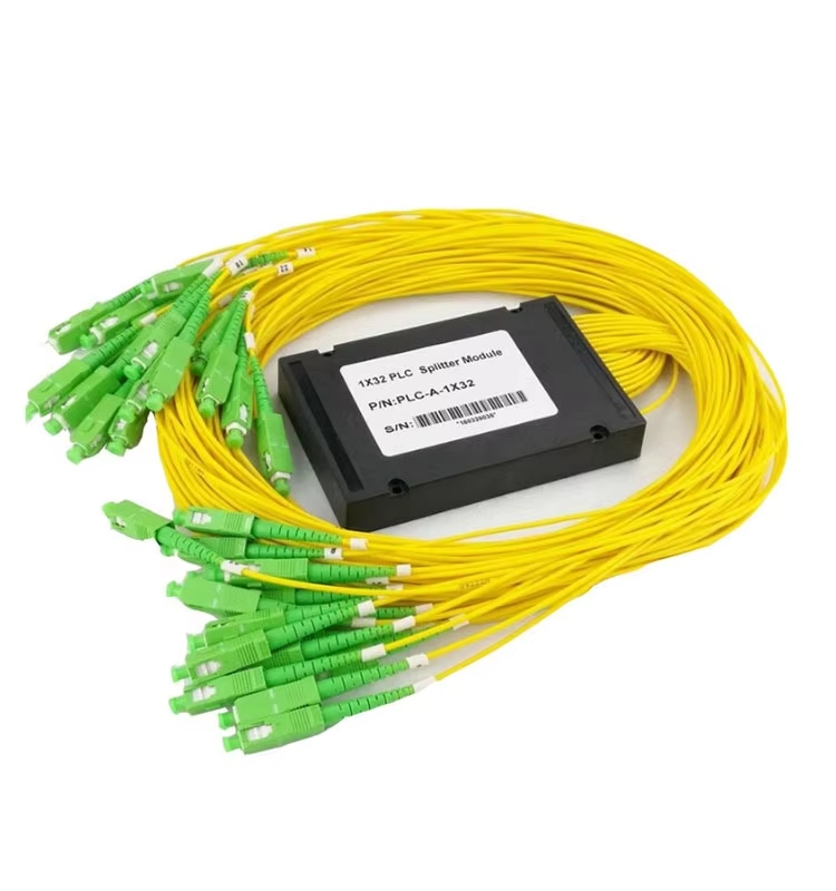 1x4,8,16,32,64 ABS BOX  PLC splitters
